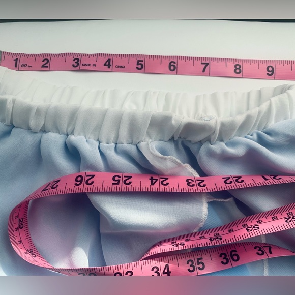 🩰 Blue Leotard and Ruffled Ballet Skirt - Picture 4 of 7